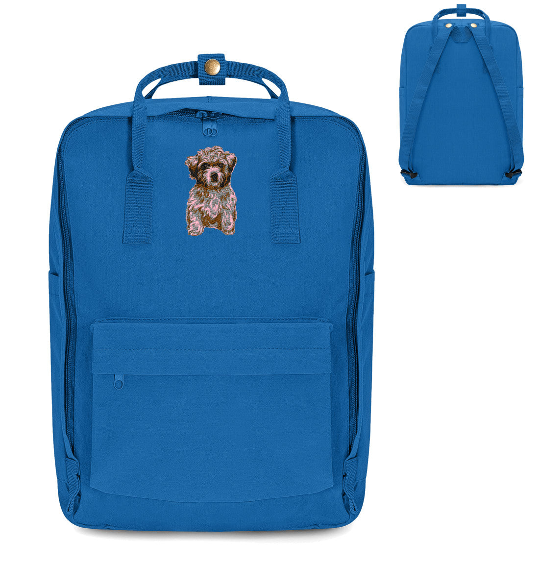 Rucksack mit Bolonka Zwetna Stick Royal Blue-6966