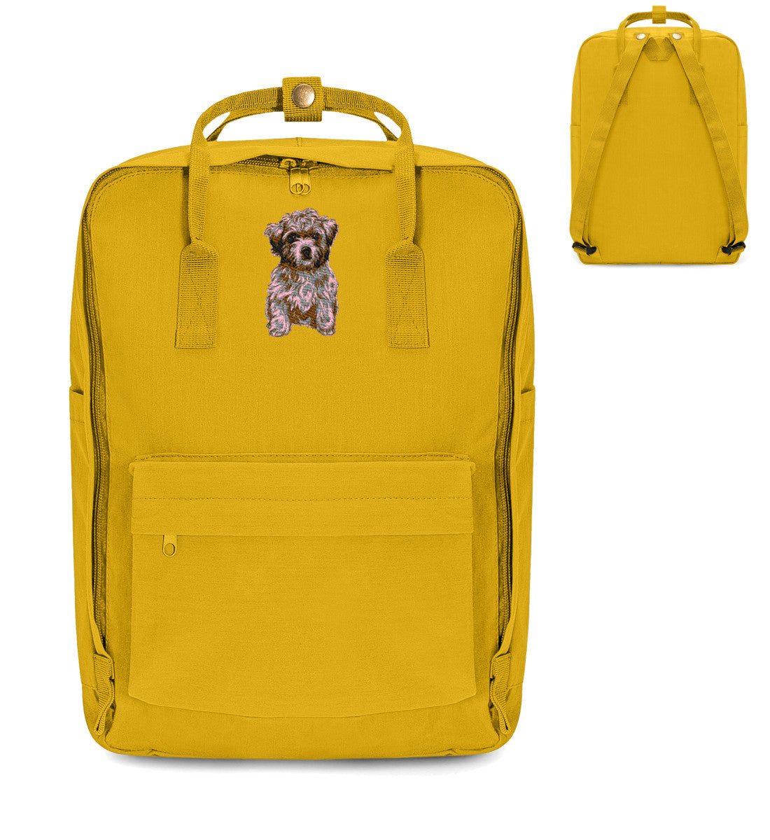 Rucksack mit Bolonka Zwetna Stick Golden Yellow-6885